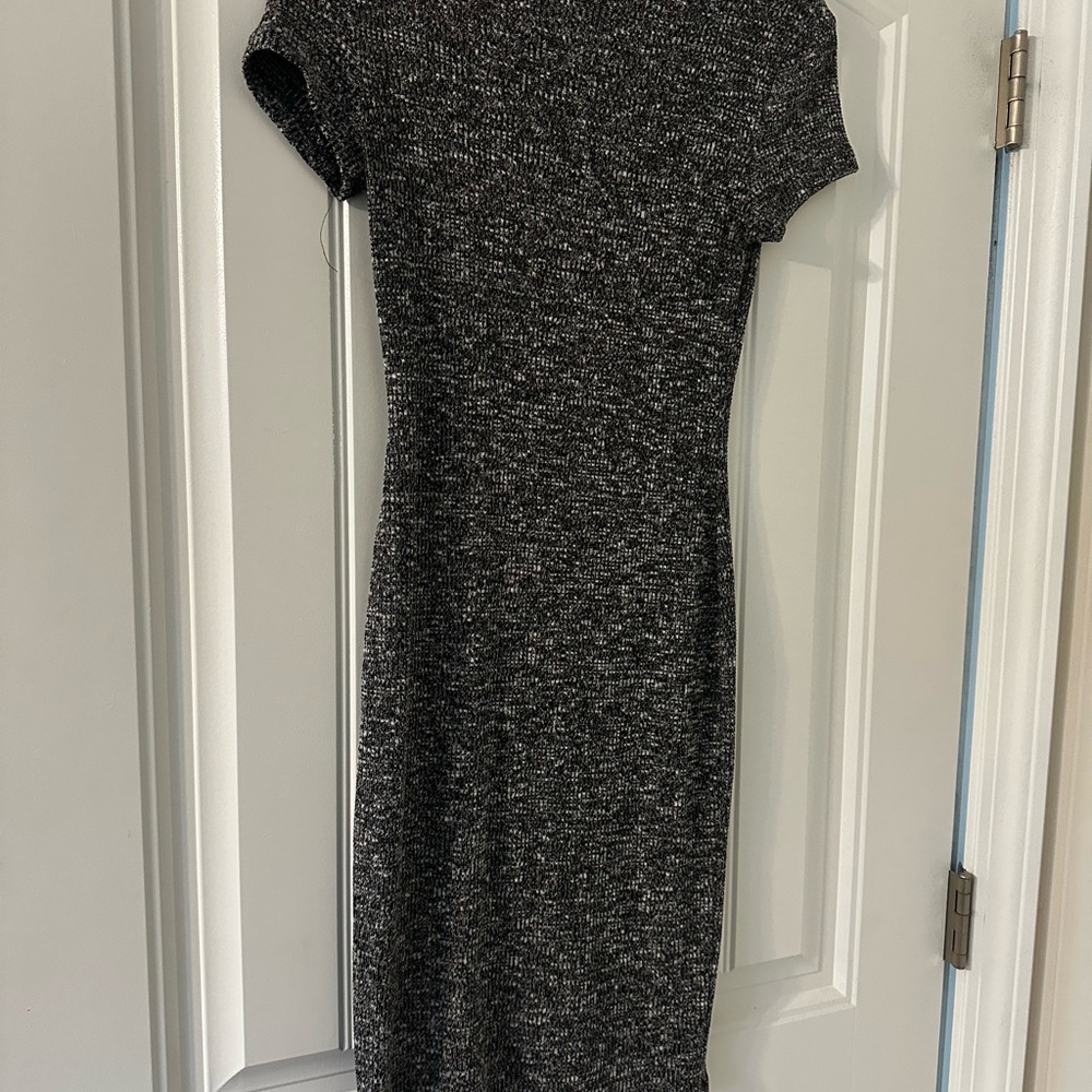 Charlotte Russe Black Midi Dress